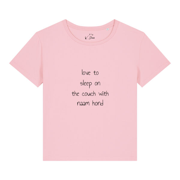 Women T-shirt couch gepersonaliseerd Thumbnail
