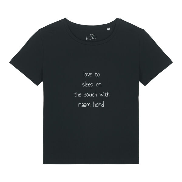 Women T-shirt couch gepersonaliseerd Thumbnail