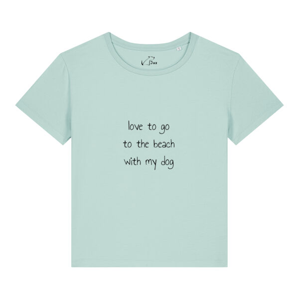 Women T-shirt beach Thumbnail