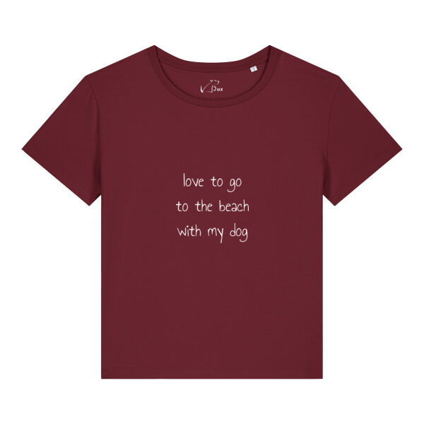 Women T-shirt beach Thumbnail